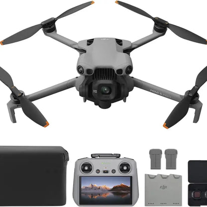 [Pre-Owned Options] DJI Mini 5 Pro Fly More Combo with DJI RC 2, Drone with Camera, 1-Inch CMOS, 4K Drone for Beginners with Omnidirectional Obstacle Sensing, Activetrack 360°, 225° Gimbal Rotation, 3 Batteries, Accessories, Foldable, Device