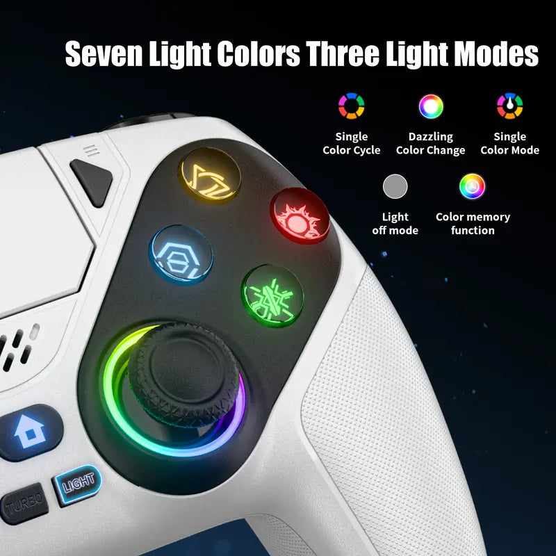 Wireless Pro Gaming Controller for PS5 (Christmas Variety Pack) - Drift Calibration Video Below, LED Lights, Dual Vibration, Motion Sensing, Programmable Buttons, 1000Mah Fast-Charging Batteries, Gamer Stuff, Accessories, Tiktokshopstockup