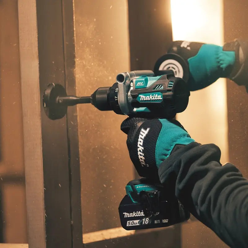 Makita BL1850B 18V LXT Lithium-Ion 5.0Ah Slide-Style Batteries - 2-Pack High Capacity Power Tool Accessories, Fast Charging, Rapid Optimum Charger Compatible, Self-Discharge Resistant, Smart-Charging System