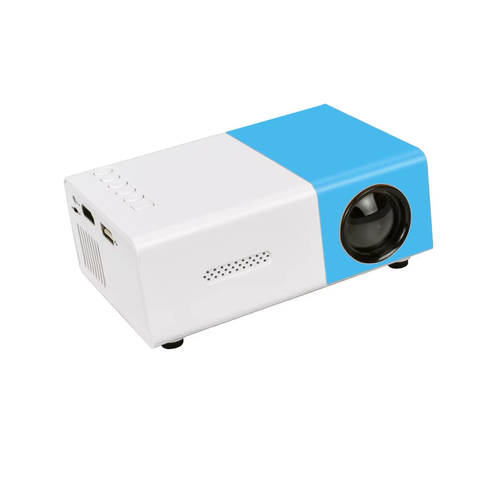 Portable Mini Projector 600 Lumens LCD Hdmi-Compatible Built-In Speakers Small for Home Outdoor Display Kids Gift 320P