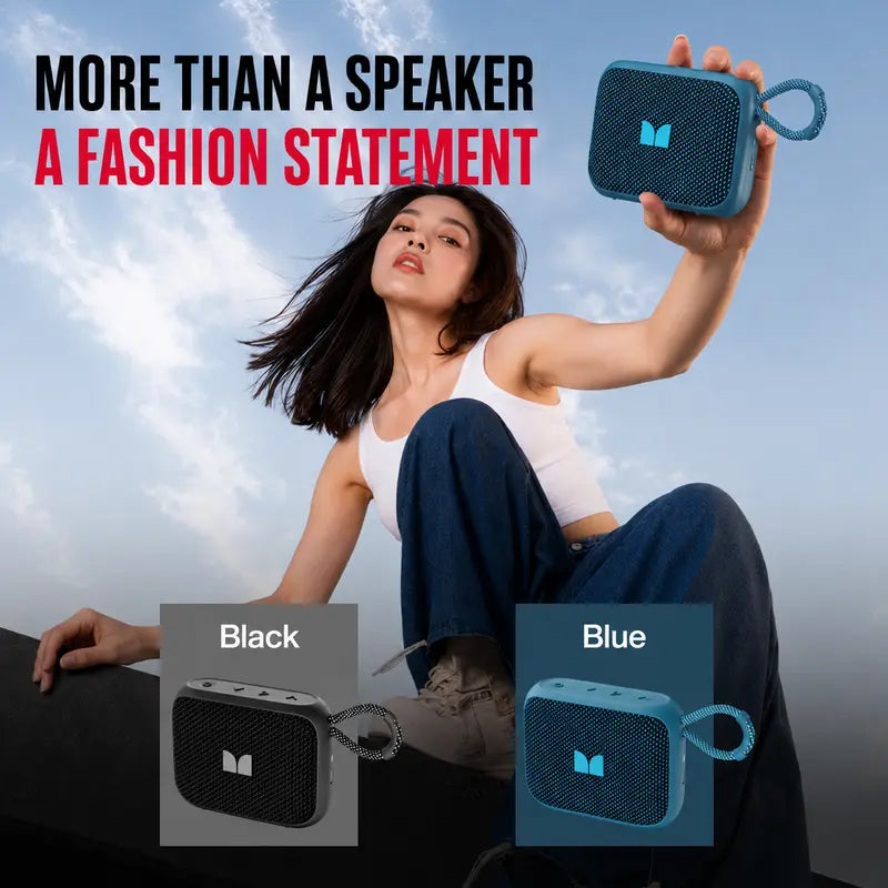 Monster S520 Compact Portable Wireless Bluetooth Speaker - Deep Bass Audio Device with IPX7 Waterproof, Bluetooth 6.0, 16H Playtime, TWS Stereo Pairing, Hands-Free Calls, Sound Upgrade for Beach, Camping (Audio, Mini Instant, Modern)