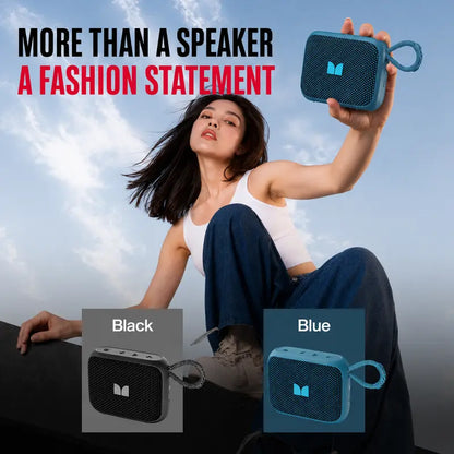 Monster S520 Compact Portable Wireless Bluetooth Speaker - Deep Bass Audio Device with IPX7 Waterproof, Bluetooth 6.0, 16H Playtime, TWS Stereo Pairing, Hands-Free Calls, Sound Upgrade for Beach, Camping (Audio, Mini Instant, Modern)