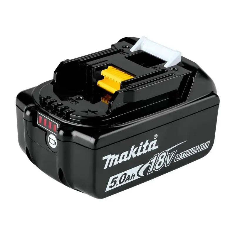Makita BL1850B 18V LXT Lithium-Ion 5.0Ah Slide-Style Batteries - 2-Pack High Capacity Power Tool Accessories, Fast Charging, Rapid Optimum Charger Compatible, Self-Discharge Resistant, Smart-Charging System