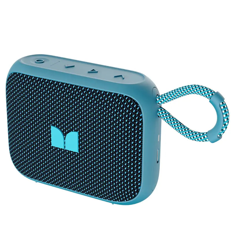 Monster S520 Compact Portable Wireless Bluetooth Speaker - Deep Bass Audio Device with IPX7 Waterproof, Bluetooth 6.0, 16H Playtime, TWS Stereo Pairing, Hands-Free Calls, Sound Upgrade for Beach, Camping (Audio, Mini Instant, Modern)