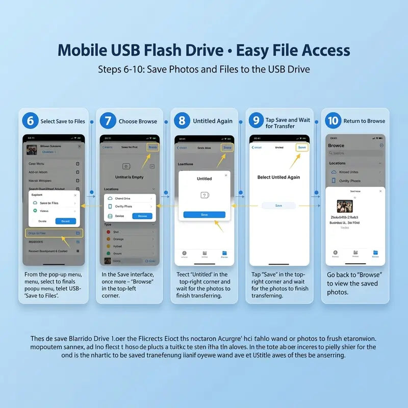 USB Flash Drive 3-In-1, Type-C OTG Dual Interface, Large Capacity Memory Stick, No App Needed, Compatible with Ios Android , for Phone Computer Student Office Use