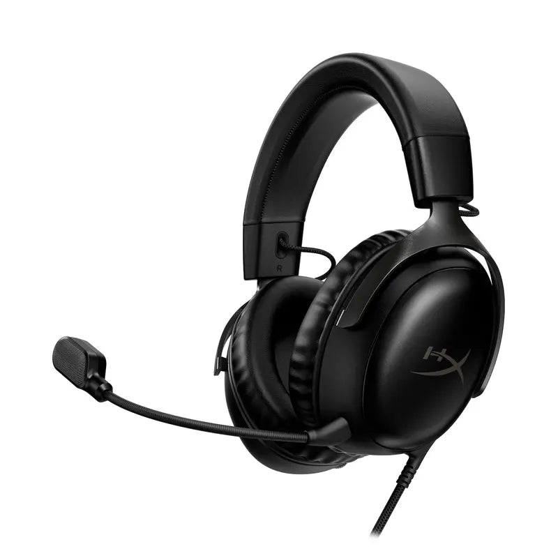 Hyperx Cloud III – Wired Gaming Headset, PC, PS5, Xbox Series X|S, Angled 53Mm Drivers, Spatial Audio, Memory Foam, Durable Frame, Ultra-Clear 10Mm Mic, USB-C, USB-A, 3.5Mm