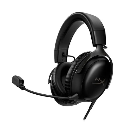 Hyperx Cloud III – Wired Gaming Headset, PC, PS5, Xbox Series X|S, Angled 53Mm Drivers, Spatial Audio, Memory Foam, Durable Frame, Ultra-Clear 10Mm Mic, USB-C, USB-A, 3.5Mm