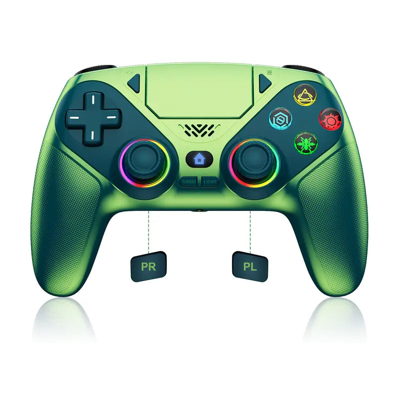 Wireless Pro Gaming Controller for PS5 (Christmas Variety Pack) - Drift Calibration Video Below, LED Lights, Dual Vibration, Motion Sensing, Programmable Buttons, 1000Mah Fast-Charging Batteries, Gamer Stuff, Accessories, Tiktokshopstockup