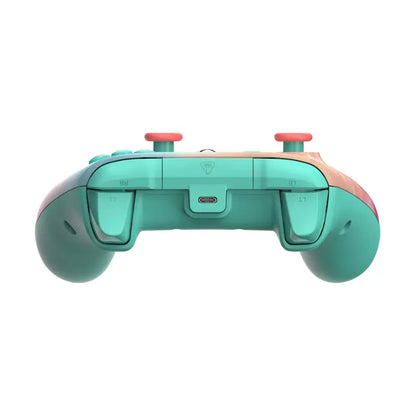 Turtle Beach Pacific Skyline Wireless Gaming Controller for Xbox, PC, Smartphone & Mobile Devices - RGB Lighting, TMR Thumbsticks, Dual Rumble Motors, Mappable Back Buttons, Bluetooth Connection, Rechargeable, Included Cable, City-Ready, Gifts for Him